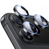 Folie de protectie Camera Spate ESR Armorite pentru Apple iPhone 17 Pro Max / 17 Pro / 16 Pro Max / 16 Pro / 15 Pro Max, Sticla Securizata, Neagra