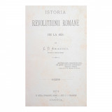 C.D. Aricescu, Istoria Revoluțiunii Rom&acirc;ne 1874, Ediție Veche cu Semnătura Autorului, Bibliofilie