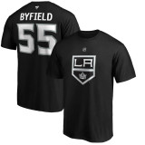 Los Angeles Kings tricou de bărbați Quinton Byfield #55 Authentic Stack Name &amp;amp; Number - L, Fanatics Branded