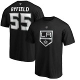 Los Angeles Kings tricou de bărbați Quinton Byfield #55 Authentic Stack Name &amp;amp; Number - M, Fanatics Branded