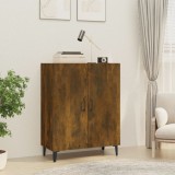 VidaXL Servantă, stejar fumuriu, 70x34x90 cm, lemn prelucrat