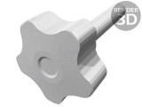 Buton de Reglare 40mm M10 50mm 27mm