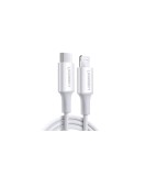 Cablu UGREEN US171 USB C Lightning 3A 1.5m Alb