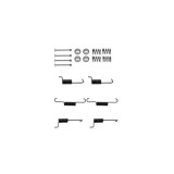 Set accesorii reparatie saboti frana mana Delphi LY1317, parte montare : Punte Spate