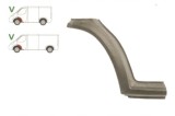 Segment reparatie aripa fata exterior FORD TRANSIT (VE64), 01.1991-07.2000, partea stanga, spate; metal; vopsire prin pudrare - indepartati inainte d