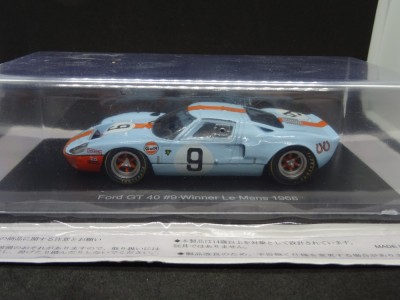 Macheta Ford GT40 Le Mans 1968 Spark 1:43 foto