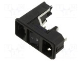Conector IEC 60320 KD14.1101.107 SCHURTER