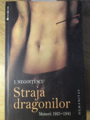 STRAJA DRAGONILOR. MEMORII 1921-1941-I. NEGOITESCU foto