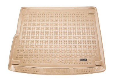 Covor Tavita Portbagaj Premium Bej VW TOUAREG II 5 loc 2010 - 2014 foto