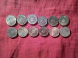12 Monede 1 Ban 2005-2024 cal. Buna - AUNC - NC