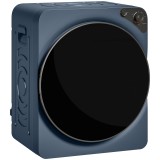 HOMCOM Uscător cu evacuare compact, uscător electric 1000 W 5 Kg, 5 moduri de uscare, cuvă din oțel inoxidabil, albastru | Aosom Romania