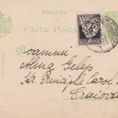 CARTE POSTALA CIRCULATA GALATI 5 MAR.1927