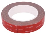 Bandă adezivă acrilică gri 25mm x 5m 3M VHB GPH