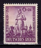 ✅ ( S47 ) Germania Reich 1942 &quot; Peter Henlein - 400 ani m. - inventatorul ceasului de buzunar &quot; serie completa Michel 819, MNH, Nestampilat