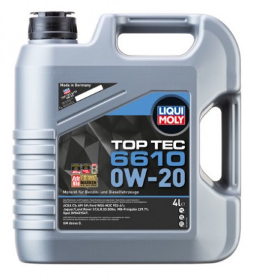 Ulei de motor Liqui Moly Top Tec 6610 0W 20 4 litri foto