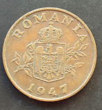 Moneda 2 lei 1947 necuratata