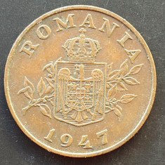 Moneda 2 lei 1947 necuratata