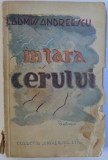 IN TARA CERULUI - NUVELE de LADMISS ANDREESCU , coperta de G. VOINESCU , 1939, DEDICATIE*