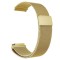 Curea Milanese Loop, compatibila Amazfit Active, telescoape Quick Release, Auriu