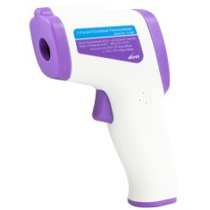 Termometru non-contact cu infrarosu Zass ZIT 01, Model YI-400, afisaj LCD ,indicator luminos in 3 culori in functie de temperatura , memorie max 32 ma