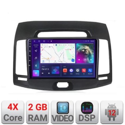 Navigatie HHyundai Elantra 2007-2011 A-2009 2+32 GB Android Waze USB Navigatie Internet Youtube Radio CarStore Technology foto