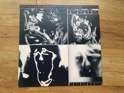 THE ROLLING STONES - EMOTIONAL RESCUE (1980,PROMOTONE,UK) vinil vinyl foto