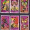 Guineea 1988 fauna pasari si fluturi MI 1208-1213 MNH