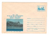 CPIB16956 INTREG POSTAL - 100 ANI CALEA FERATA BUZAU MARASESTI. STATIA RM SARAT