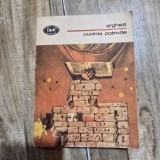 CUVINTE POTRIVITE - ARGHEZI