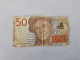 Bancnota Suedia 50 Kronor 2015 - Numismatica Europa