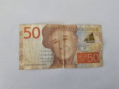 Suedia 50 Kronor 2015 foto