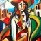 Tablou abstract-Ghicitoarea