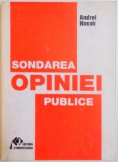SONDAREA OPINIEI PUBLICE de ANDREI NOVAK , 1996