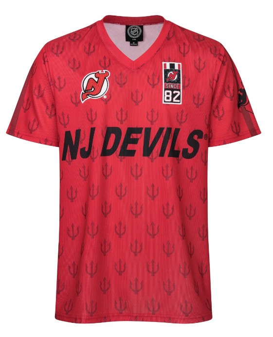New Jersey Devils tricou de bărbați Soccer Style Jersey - M