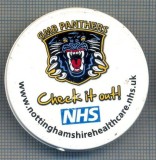 AX 643 INSIGNA- GMB PANTHERS -PANTERELE DIN NOTTINGHAM -CLUB BRITANIC DE HOCHEI