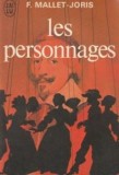 Francoise Mallet- Joris - Les personnages