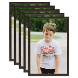 Cumpara ieftin Rame foto colaj pentru masă, 5 buc., negru, 18x24 cm, MDF