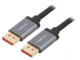 Cablu DisplayPort 1.4 2m Negru Aluminiu