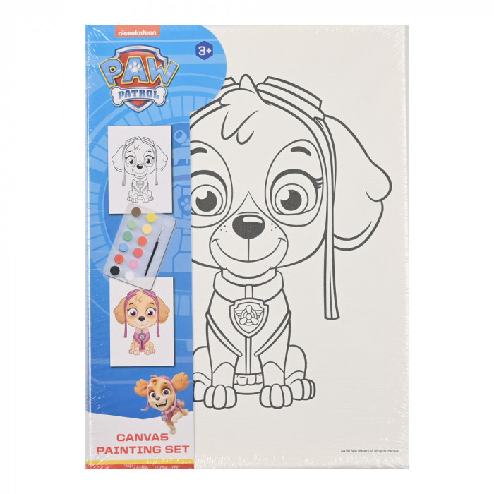 Set DIY Canva Paw Patrol, Skye