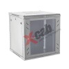 Cabinet metalic de perete 19", tip rack wallmount, 12U 600x600 mm, Xcab S Gri NewTechnology Media
