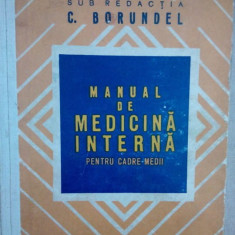 C. Borundel - Manual de medicina interna pentru cadre medii (1974)