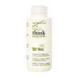 Oxidant fara amoniac 9% cu ulei de argan organic Think 30V Maxxelle 150ml
