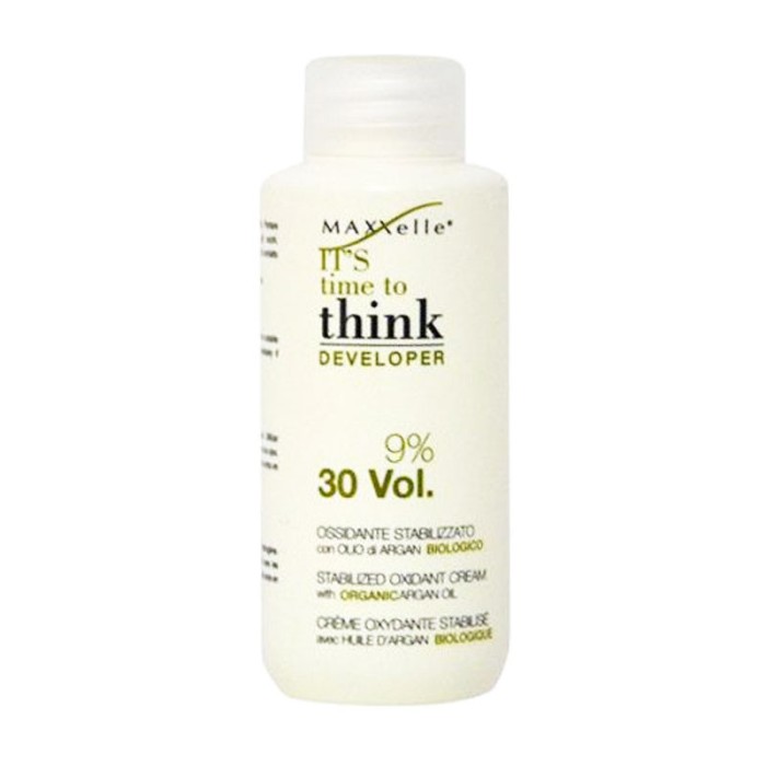 Oxidant fara amoniac 9% cu ulei de argan organic Think 30V Maxxelle 150ml