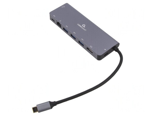 Adaptor USB 3.1 0,15m Negru Gri Cablexpert