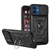 Husa iPhone 12 protectie camera Techsuit CamShield Series, negru