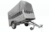 Remorcă 230 x 125 GARDEN TRAILER 230 KIPP 750 KG MMA