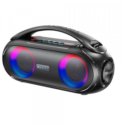 Boxa Portabila Bluetooth Yesido YSW19, 40W, RGB, Waterproof, Neagra foto