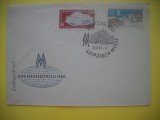 HOPCT PLIC S FDC NR 838 TARGUL INT LEIPZIG 1960 -GERMANIA -CIRCULAT