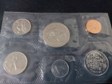 Seria completata monede - Canada 1974 , 6 monede, America de Nord