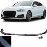Lipsa spoiler frontal performanta negru lucios potrivit pentru Audi A5 F5 2016-2019 Performance AutoTuning